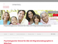 caritas-psychische-gesundheit-fuer-auslaender.de Webseite Vorschau