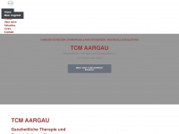 tcm-aargau.ch Webseite Vorschau