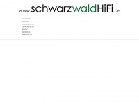 schwarzwaldhifi.de Webseite Vorschau