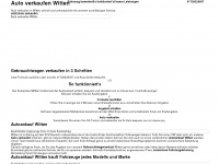 autoverkaufen-witten.de Webseite Vorschau