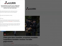 aiurri.eus Webseite Vorschau