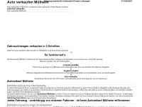 autoverkaufen-muelheim.de Webseite Vorschau