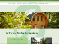 holzimgarten.net Webseite Vorschau