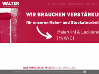 maler-walter.de Webseite Vorschau