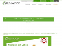greenwoodprod.com Webseite Vorschau