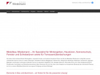 metallbau-wiedemann.de Webseite Vorschau