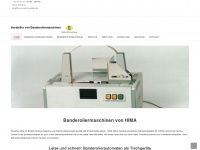 hima-maschinenbau.de Webseite Vorschau