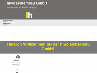 hiwo-systembau.com Webseite Vorschau