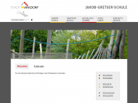 jakob-gretser-schule.de Webseite Vorschau