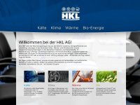 hkl-ag.de Webseite Vorschau
