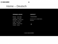 sawabarber.de Webseite Vorschau