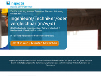 jobs-inspectis.de Webseite Vorschau