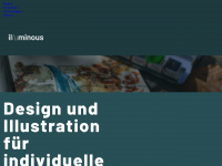 illuminousdesign.de Webseite Vorschau