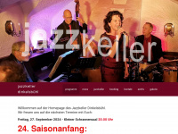 jazzkeller-dkb.de Webseite Vorschau