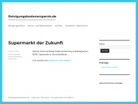 reinigungskostenersparnis.de Webseite Vorschau