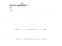 kantonspolizei.ch Webseite Vorschau