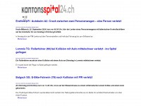 kantonsspital24.ch Webseite Vorschau