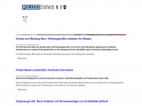 polizeinews-nordwestschweiz.ch Webseite Vorschau