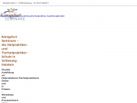 koenigsfurt-seminare.de Webseite Vorschau