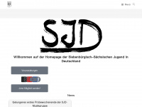 sjd-siebenbuerger.de Webseite Vorschau