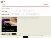 hemslojden.org Webseite Vorschau