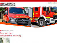 feuerwehr-sg-jesteburg.de Webseite Vorschau