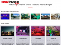 eventfabrik-nord.de Webseite Vorschau