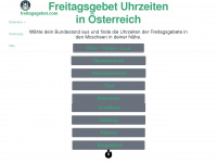 freitagsgebet.com Webseite Vorschau