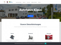 kfz-klaus.com Webseite Vorschau