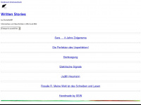 written-stories.net Webseite Vorschau