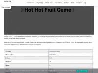 hot-hot-fruit.com Webseite Vorschau