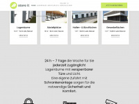 store-it.at Webseite Vorschau