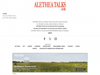 aletheatalks.com Webseite Vorschau