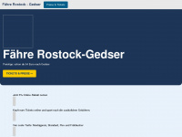 rostockgedser.de Webseite Vorschau