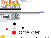 demokratie-tivoli-gotha.de Webseite Vorschau