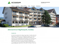 mythenpark-goldau.ch Webseite Vorschau