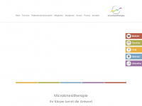 verein-microkinesitherapie.de Webseite Vorschau