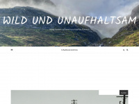 wild-und-unaufhaltsam.de Webseite Vorschau