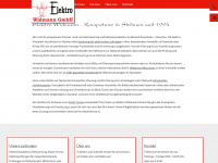 elektro-widmann.com Webseite Vorschau