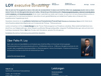 loy-consult.de Webseite Vorschau