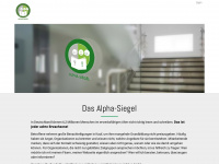 alpha-siegel.de Webseite Vorschau