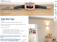 yogawelten.de Webseite Vorschau