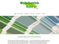 maler-fensterbach.de Webseite Vorschau