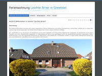 leichte-brise-greetsiel.de Webseite Vorschau