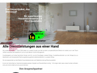 1ahausmeister.net Webseite Vorschau