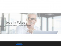 jobs-im-fokus.de Webseite Vorschau