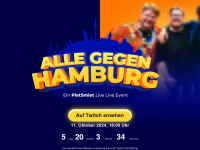 pietsmiet.live Webseite Vorschau