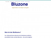 bluzone.ch Webseite Vorschau