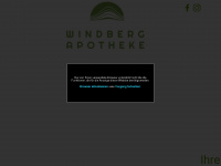 windberg-apotheke.de Webseite Vorschau