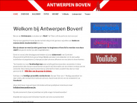 antwerpenboven.be Webseite Vorschau